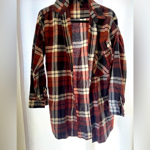 Forever 21 Tops - Forever 21 Oversized Flannel